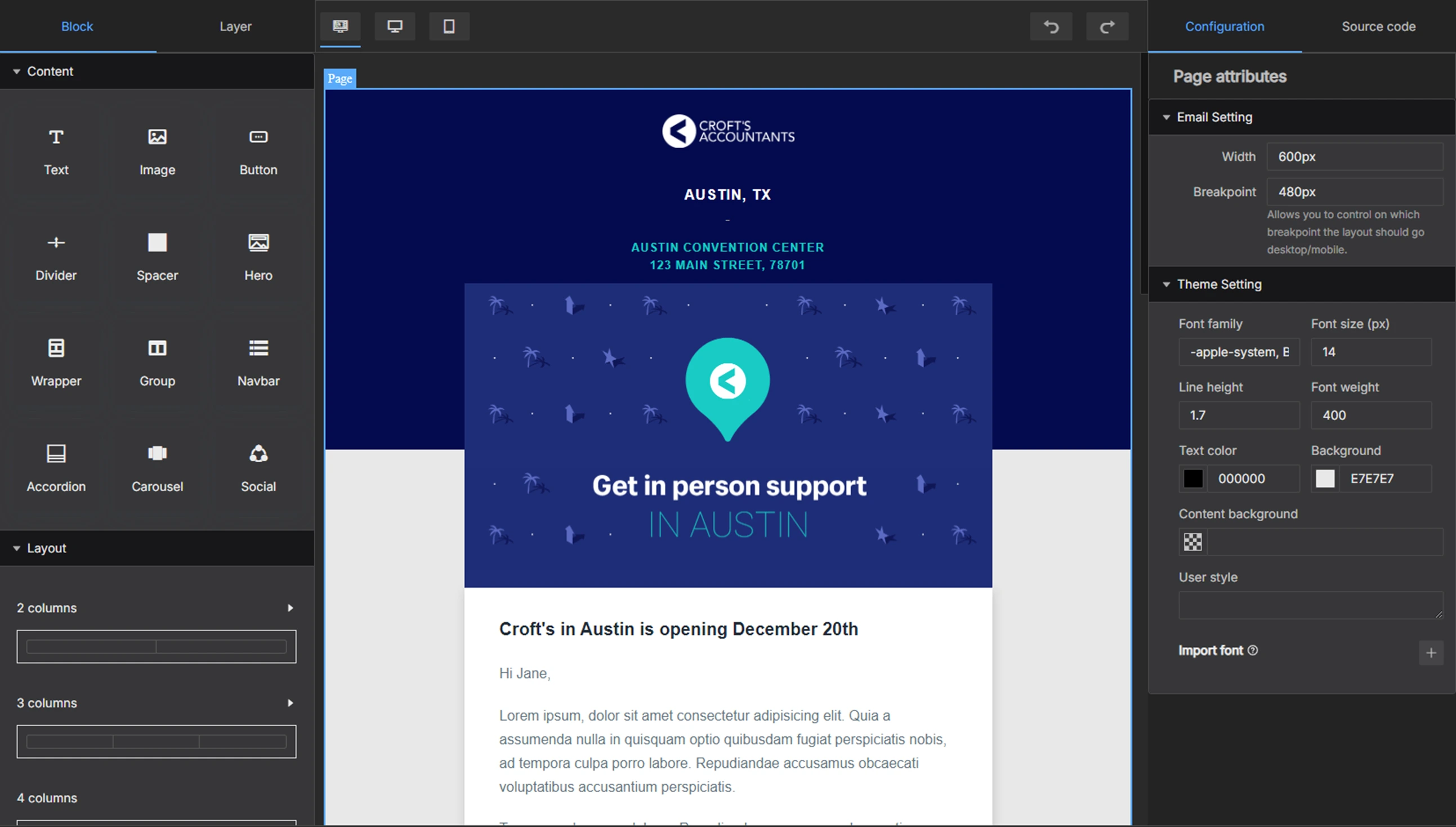 MJML Editor VSCode